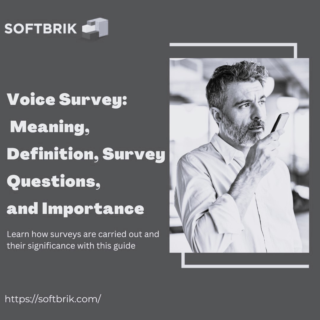 Voice Surveys: Why they are important!
